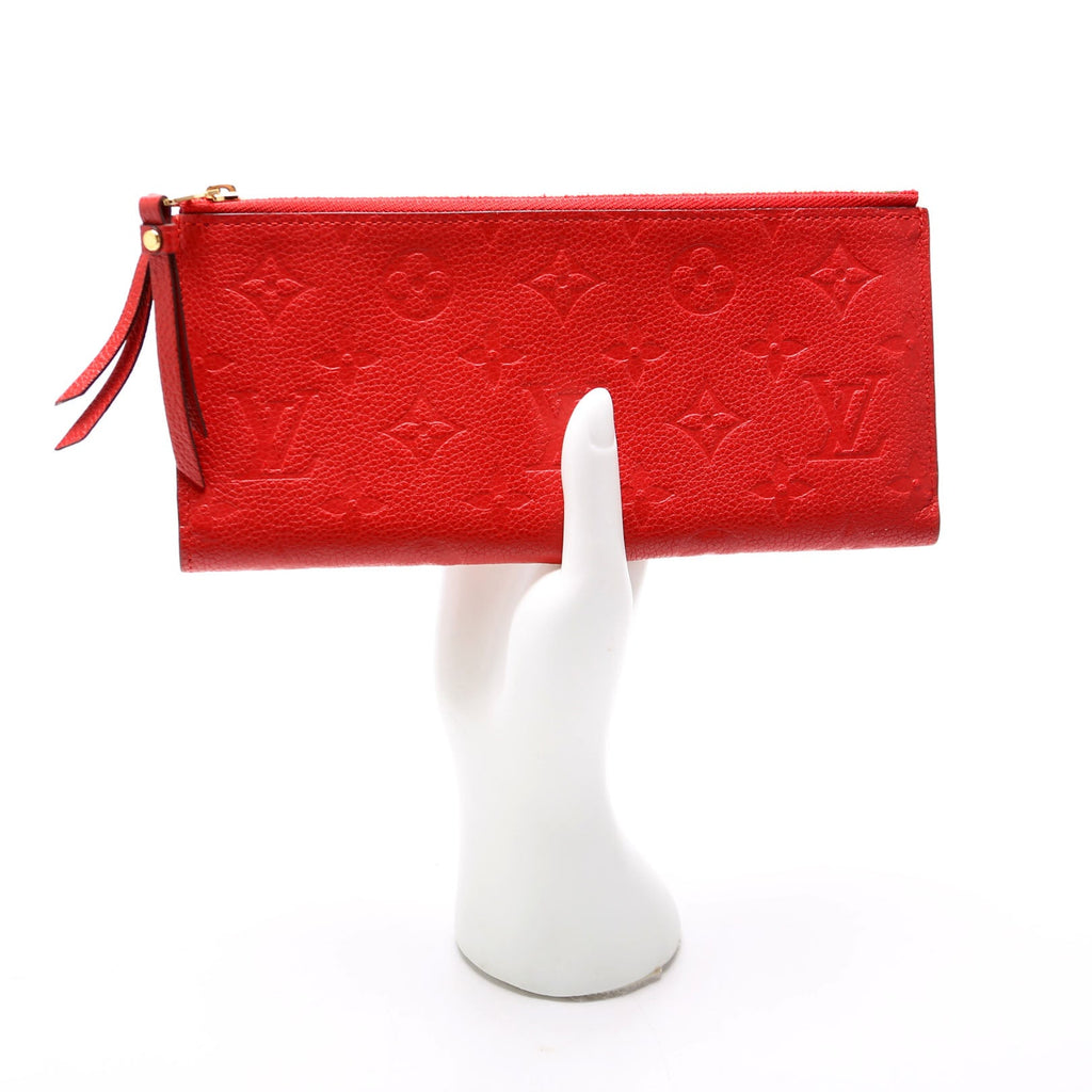 Adele Wallet Empreinte Red