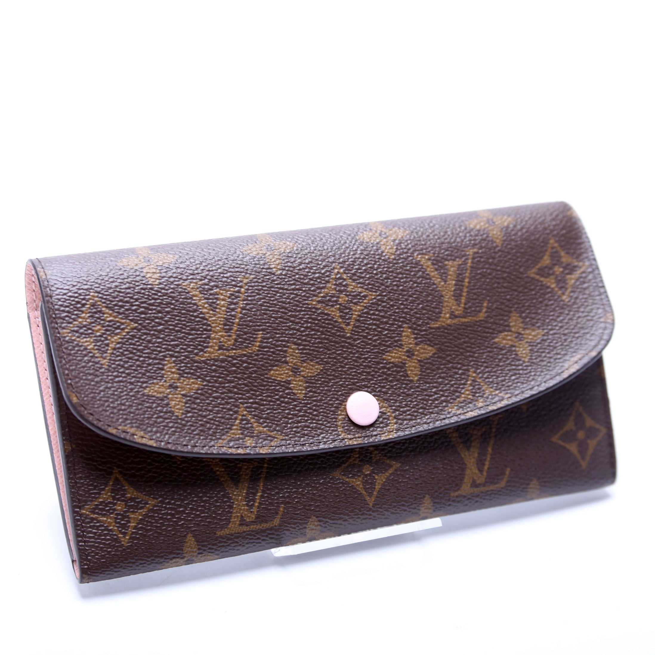 Emilie Wallet Monogram Newer Pink