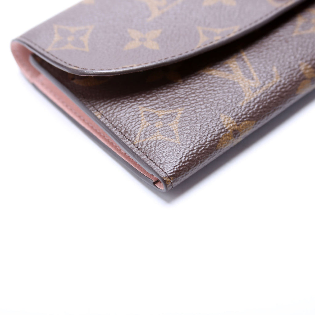 Emilie Wallet Monogram Newer Pink