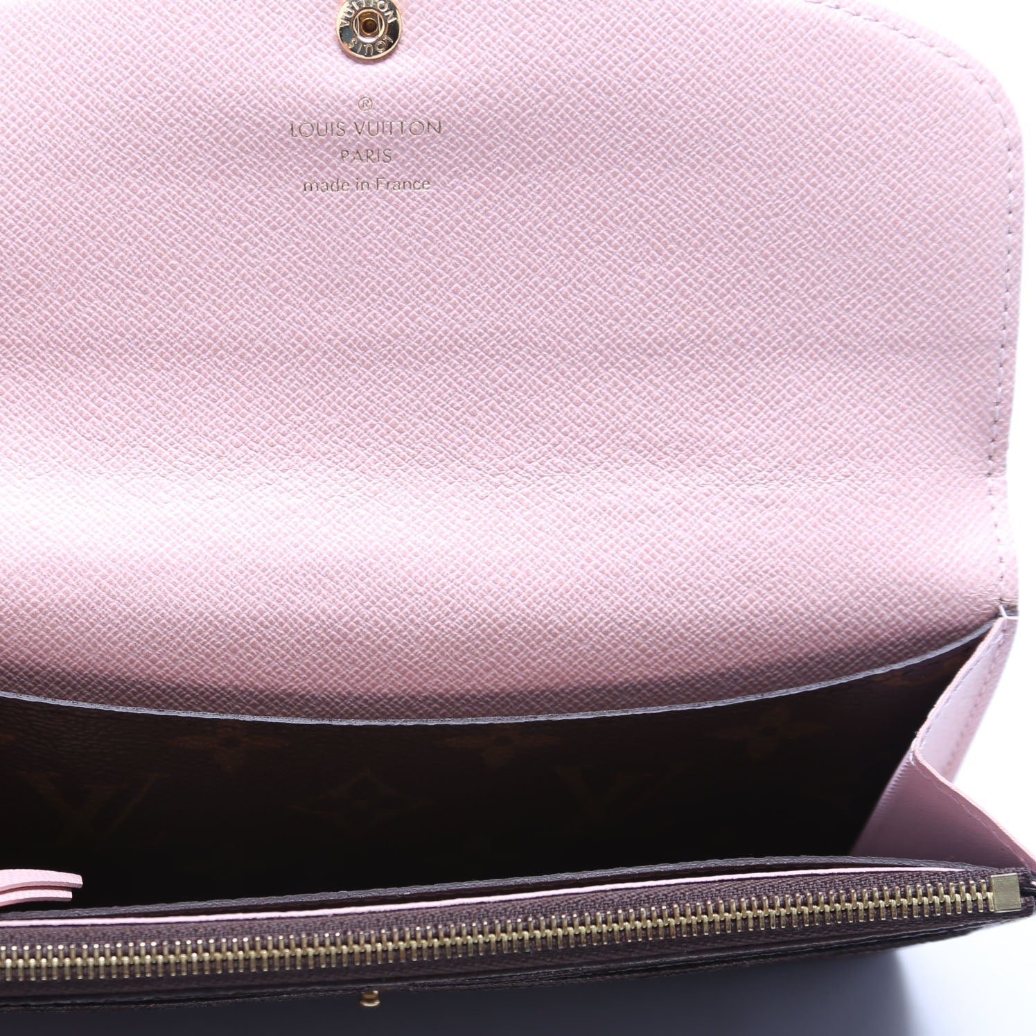 Emilie Wallet Monogram Newer Pink