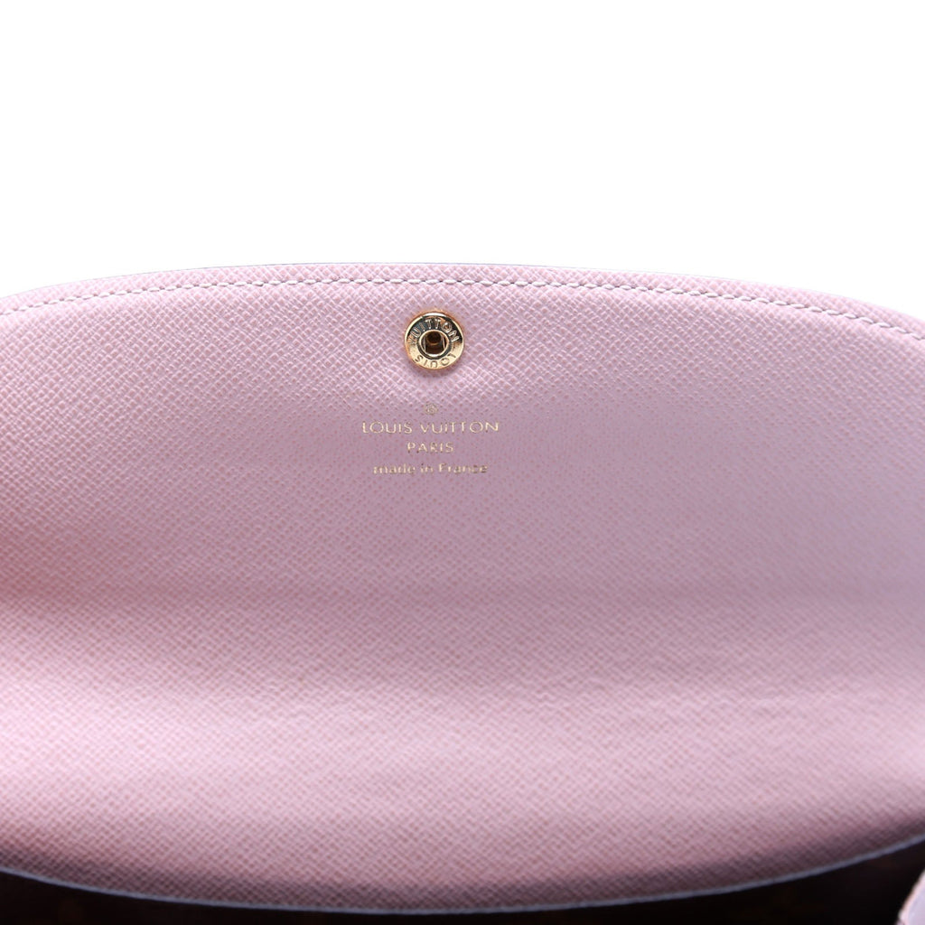 Emilie Wallet Monogram Newer Pink