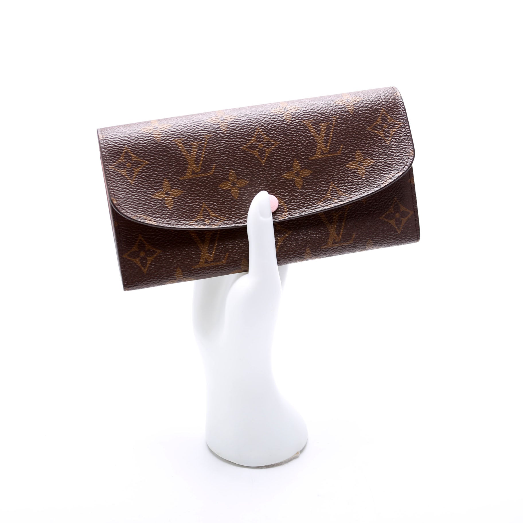 Emilie Wallet Monogram Newer Pink