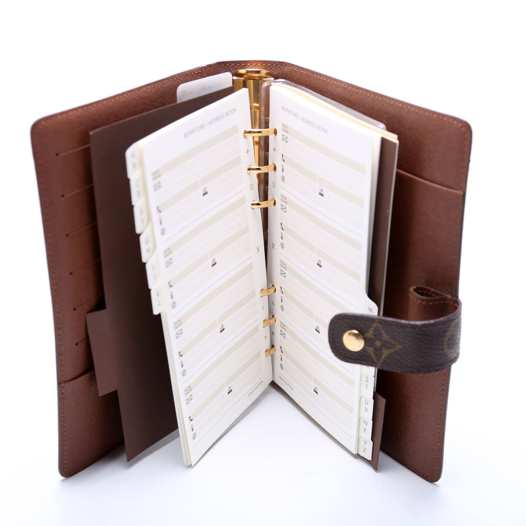 Agenda Medium Ring Monogram
