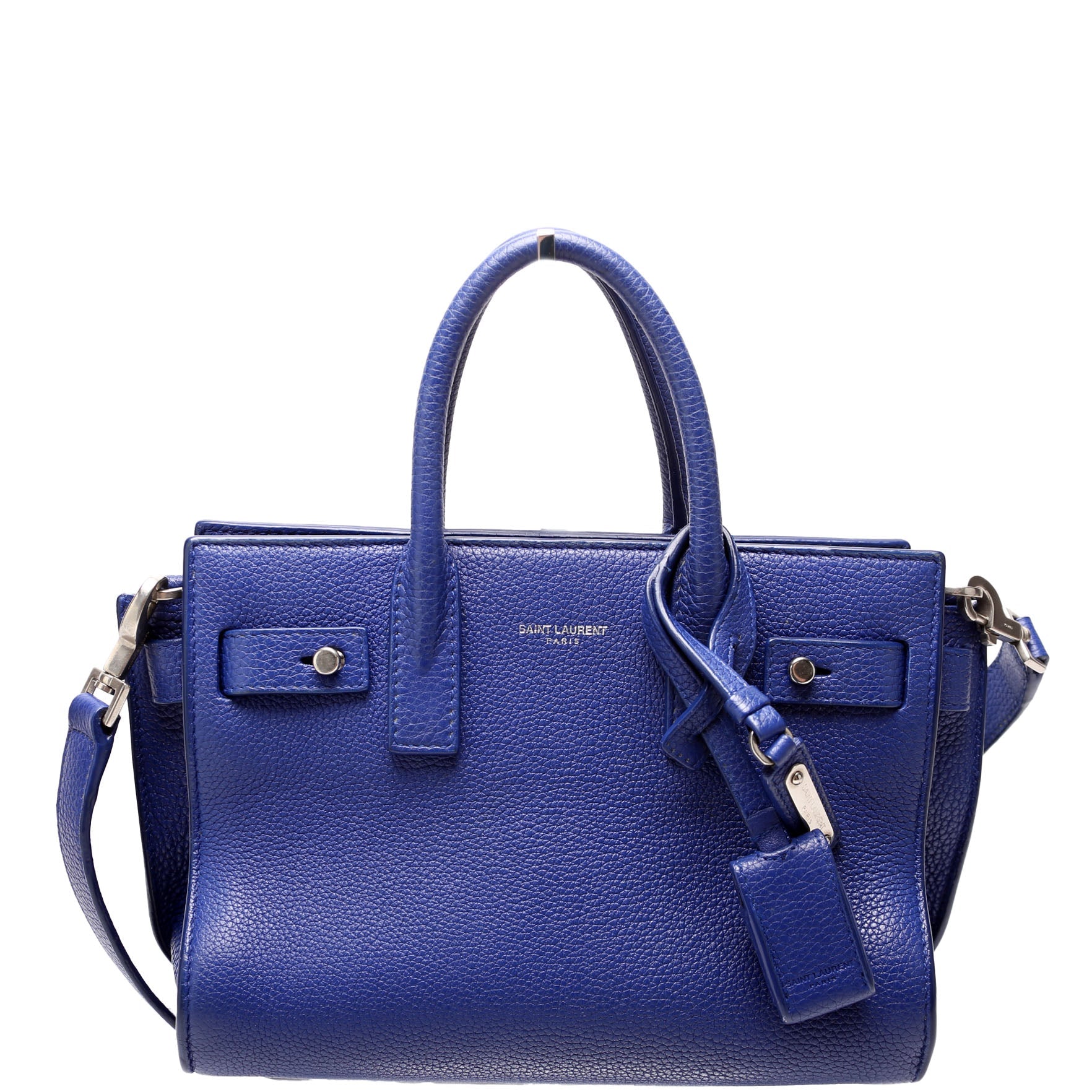SAINT LAURENT Sac De Jour Baby Souple 485019 Blue