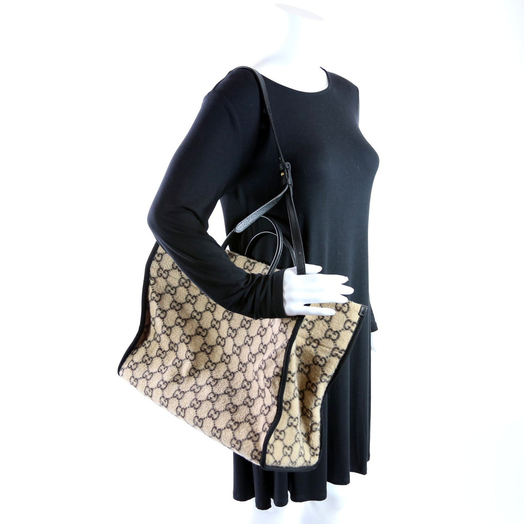 GG Wool Tote
