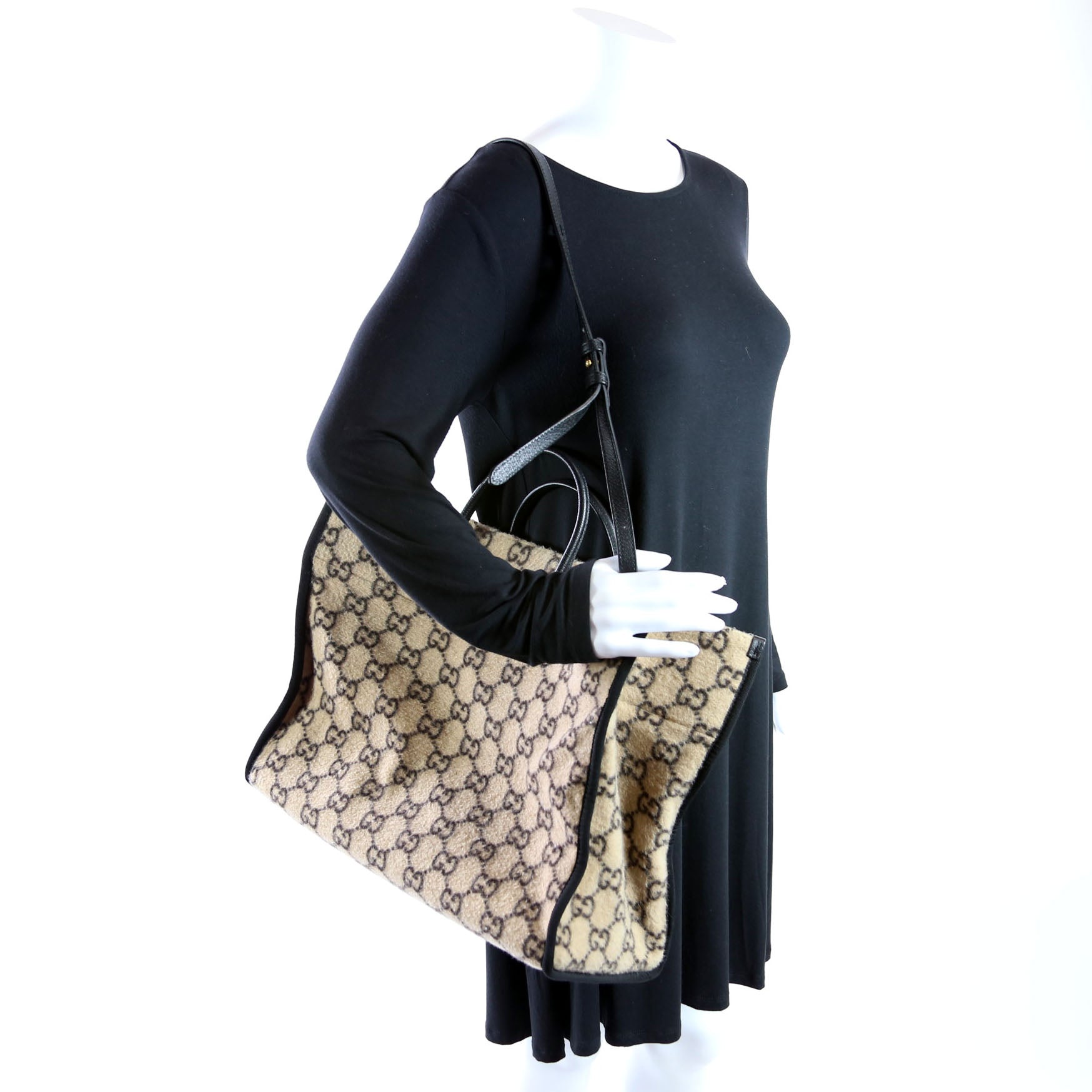 GG Wool Tote