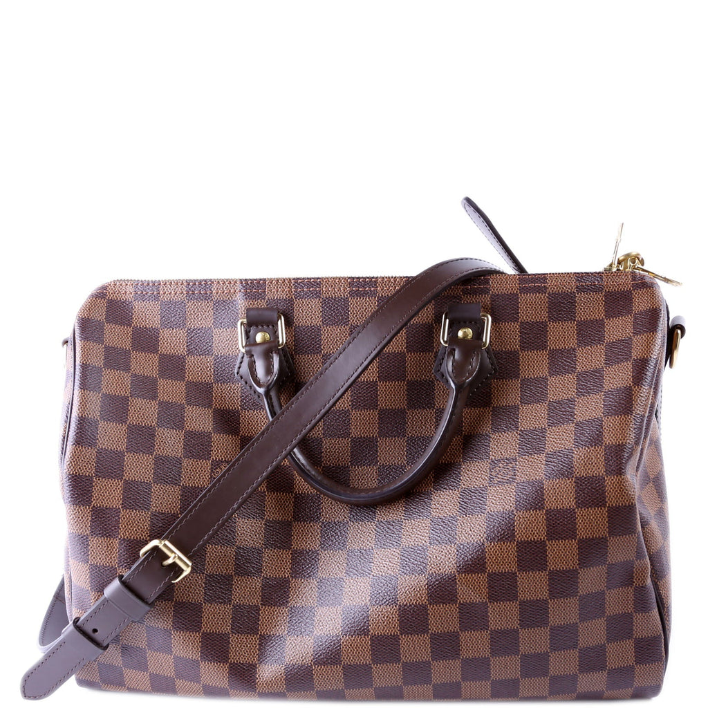 Speedy 35 with Strap Damier Ebene