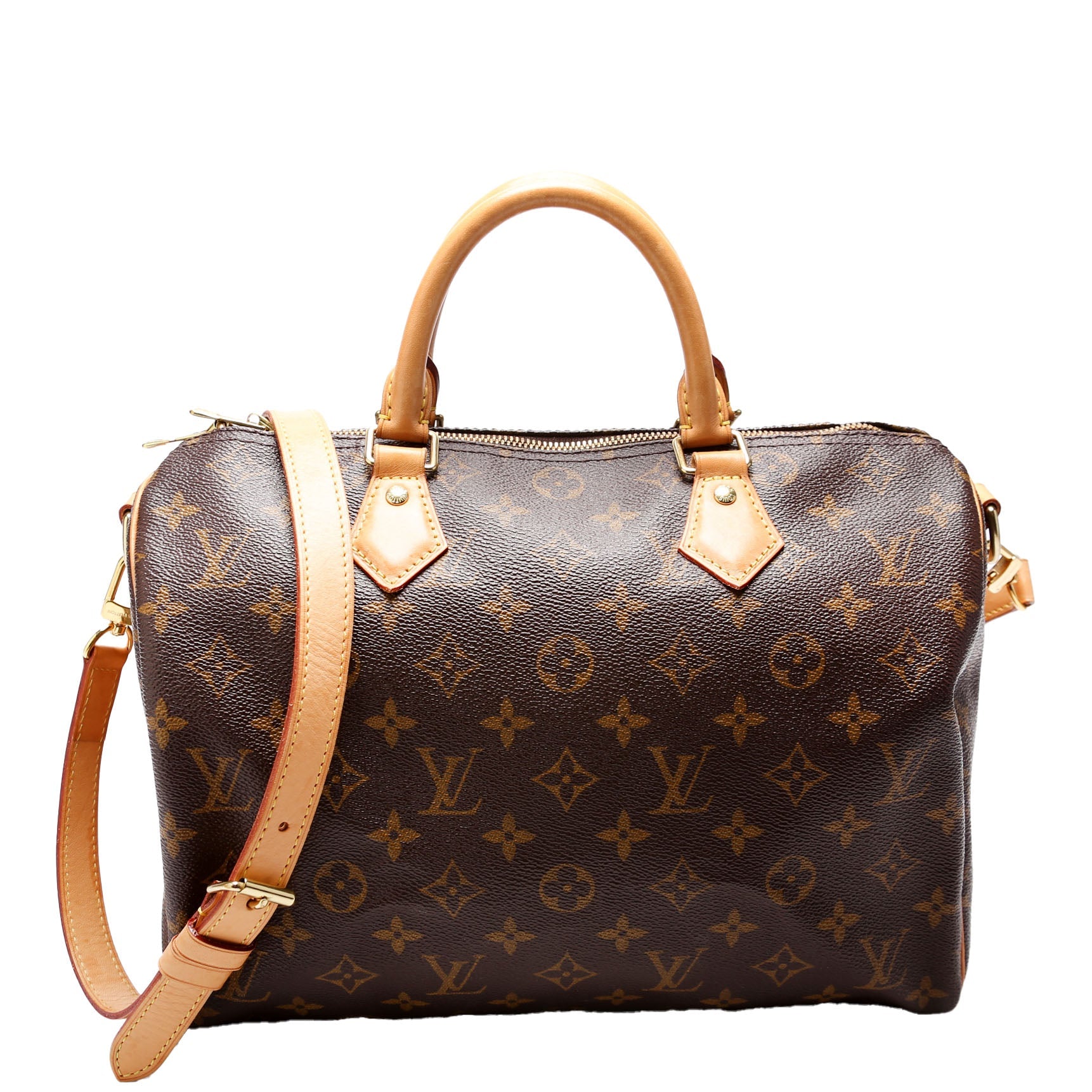 Speedy 30 W/Strap Monogram