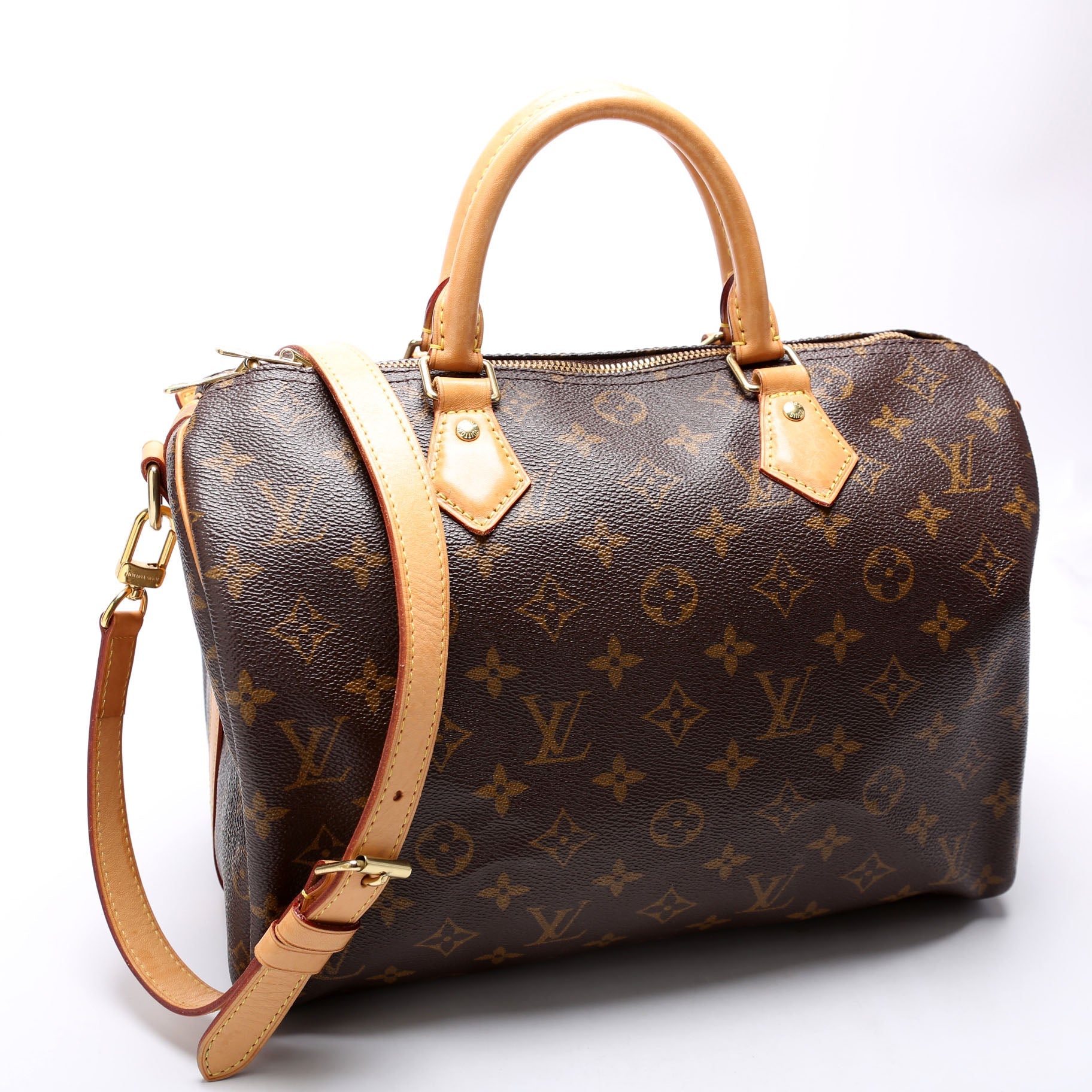 Speedy 30 W/Strap Monogram