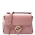 510302 Medium Interlock Satchel Pink