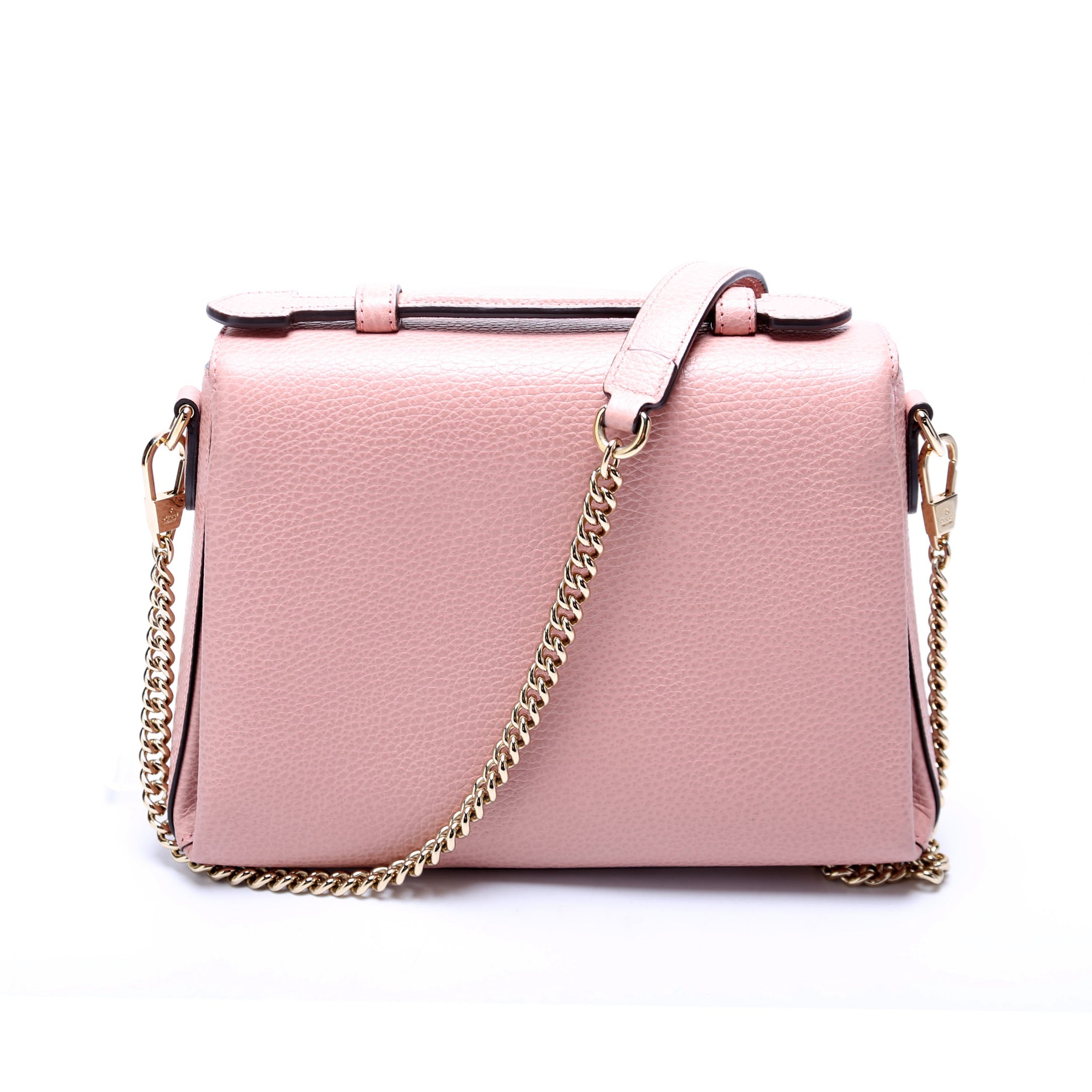 510302 Medium Interlock Satchel Pink