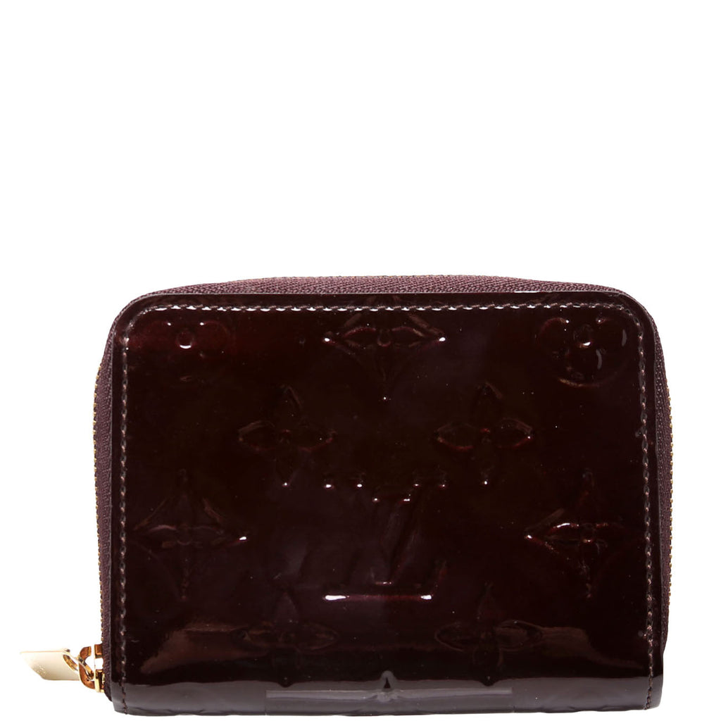 Zippy Coin Purse Vernis Burgundy