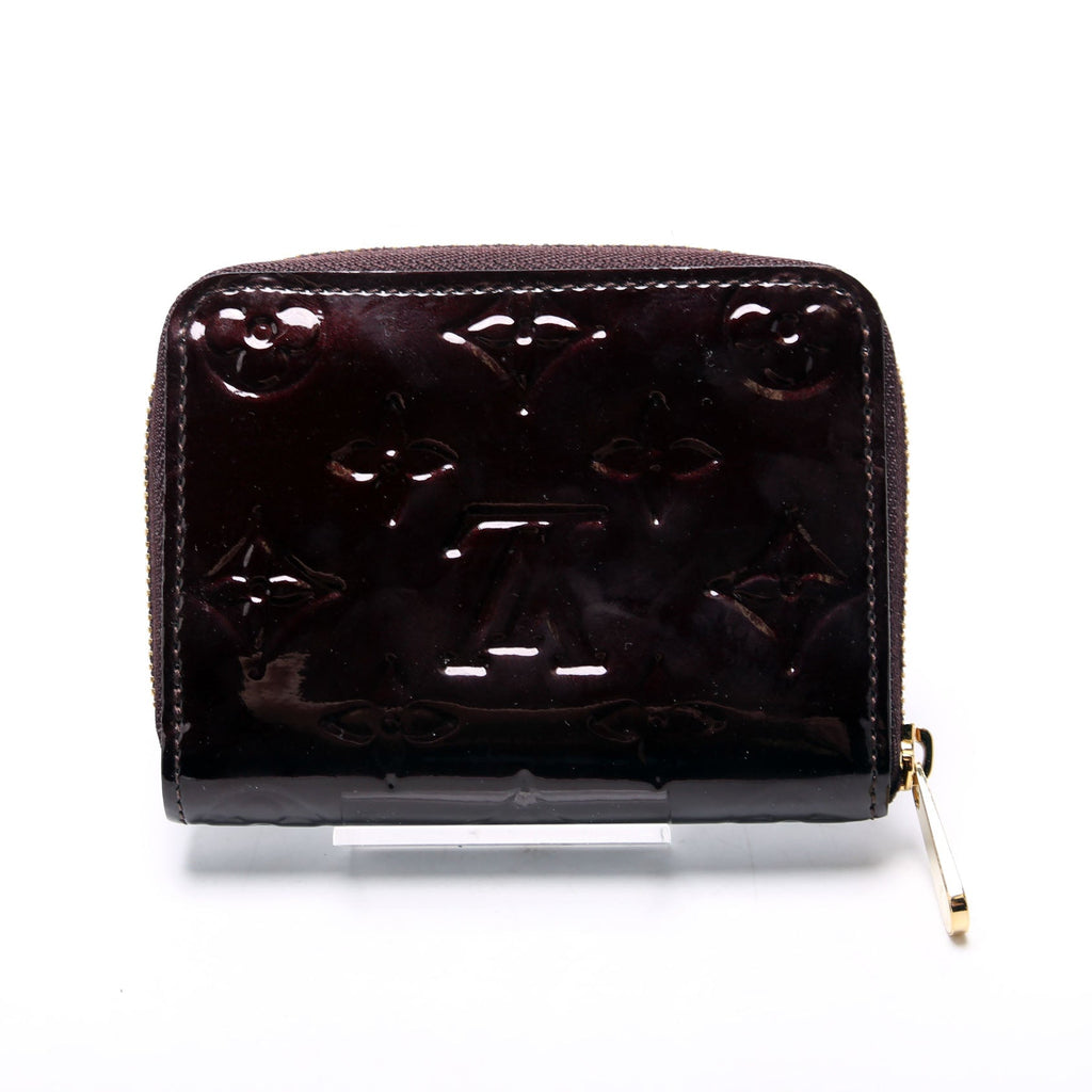 Zippy Coin Purse Vernis Burgundy
