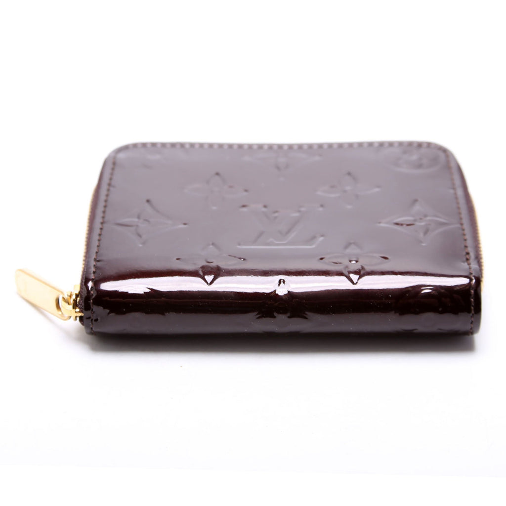 Zippy Coin Purse Vernis Burgundy