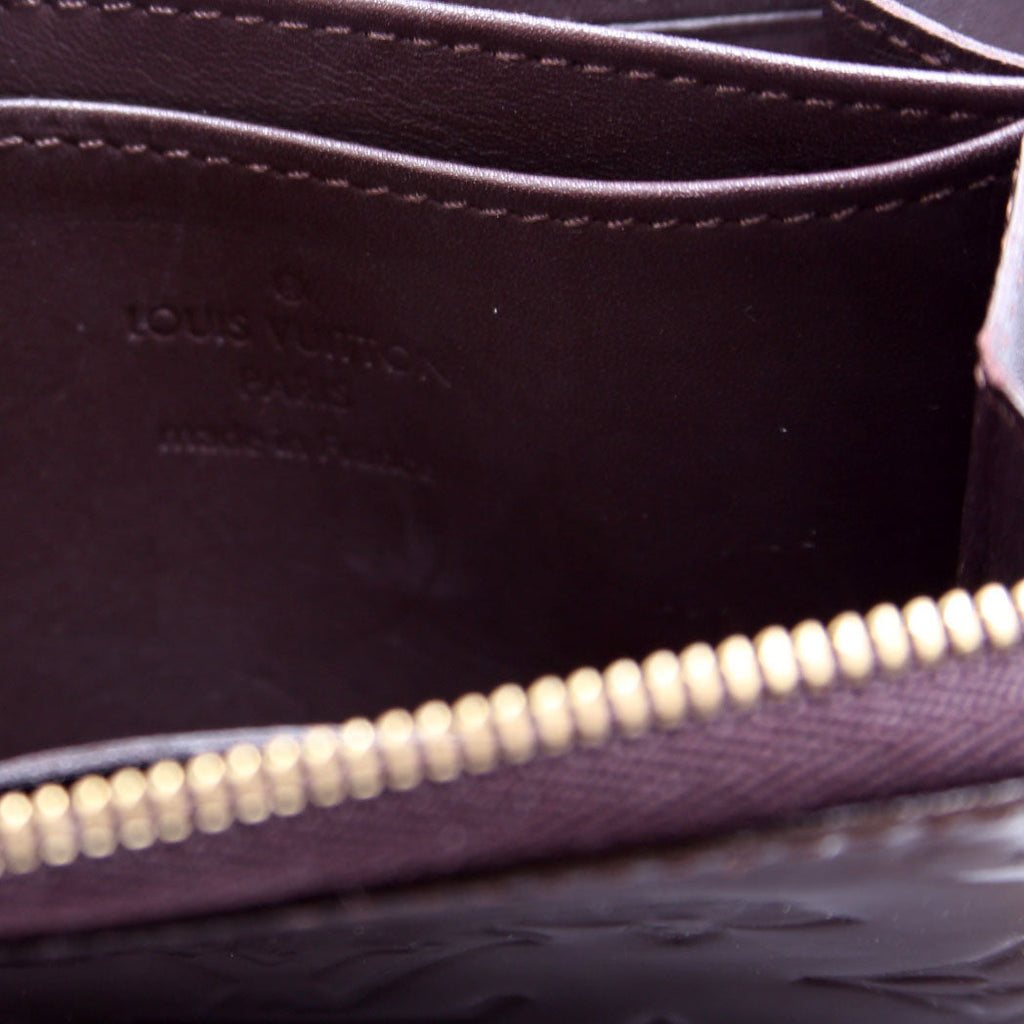 Zippy Coin Purse Vernis Burgundy