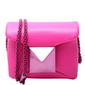 One Stud Micro Bag Leather Pink
