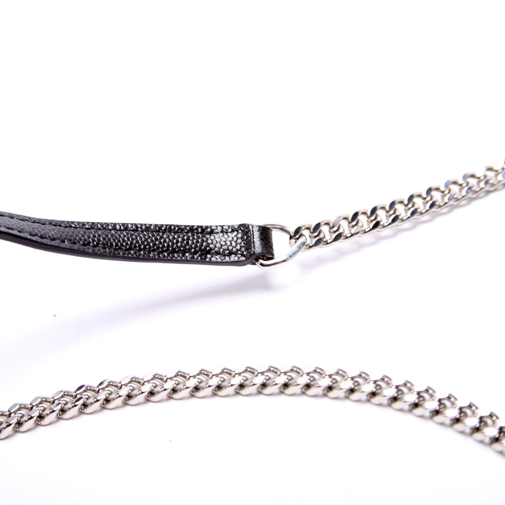 Envelope Chain Wallet Black