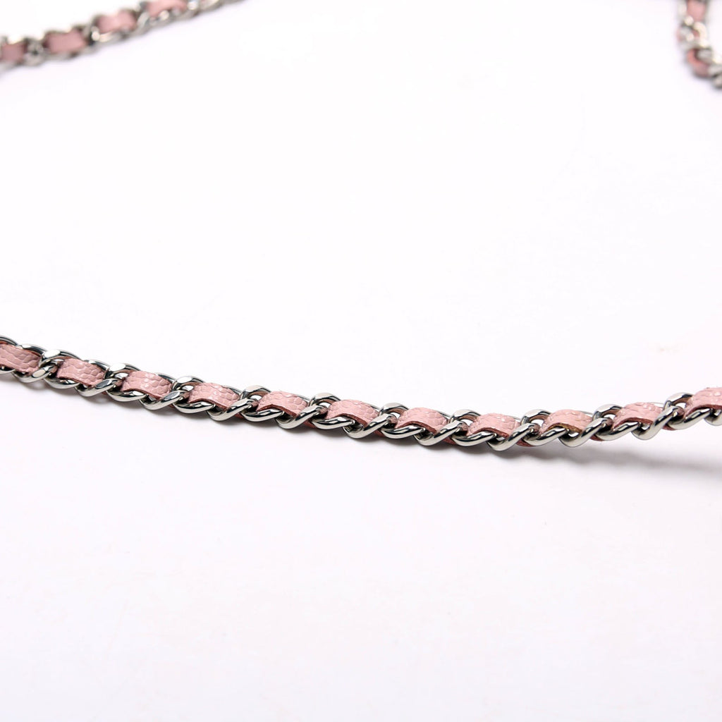 WOC Classic Quilted Caviar RFID Pink