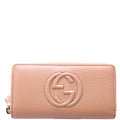 598187 Soho Zip Around Wallet Tan
