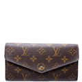 Sarah Wallet Monogram Newer