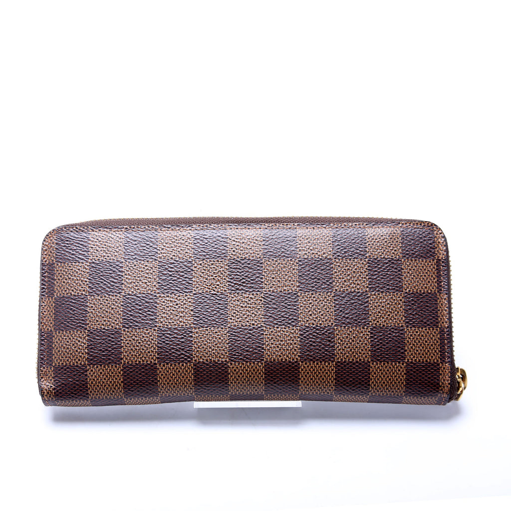 Clemence Wallet Damier Ebene Pink