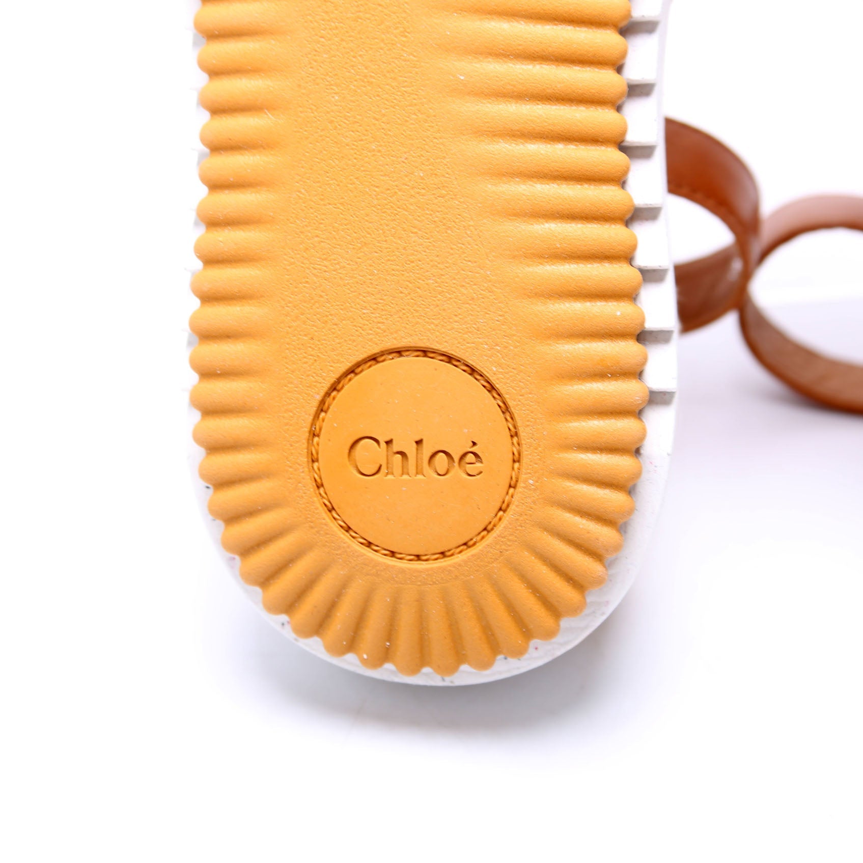 Luccia Crochet Platform Sandals Size 36 Cream