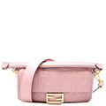 Fendi Baguette FF Embossed Nappa Pink