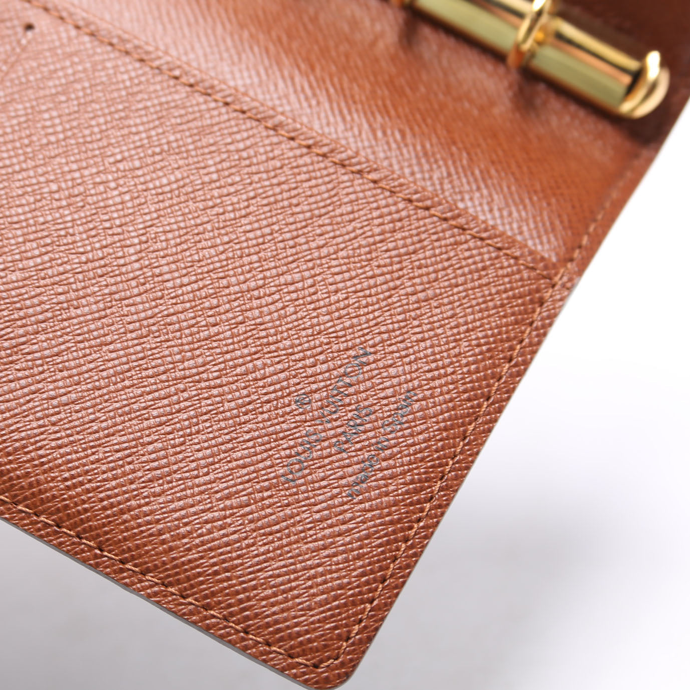Agenda Small Ring Monogram