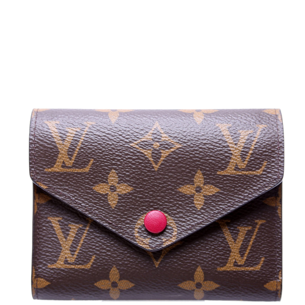 Victorine Wallet Monogram Berry