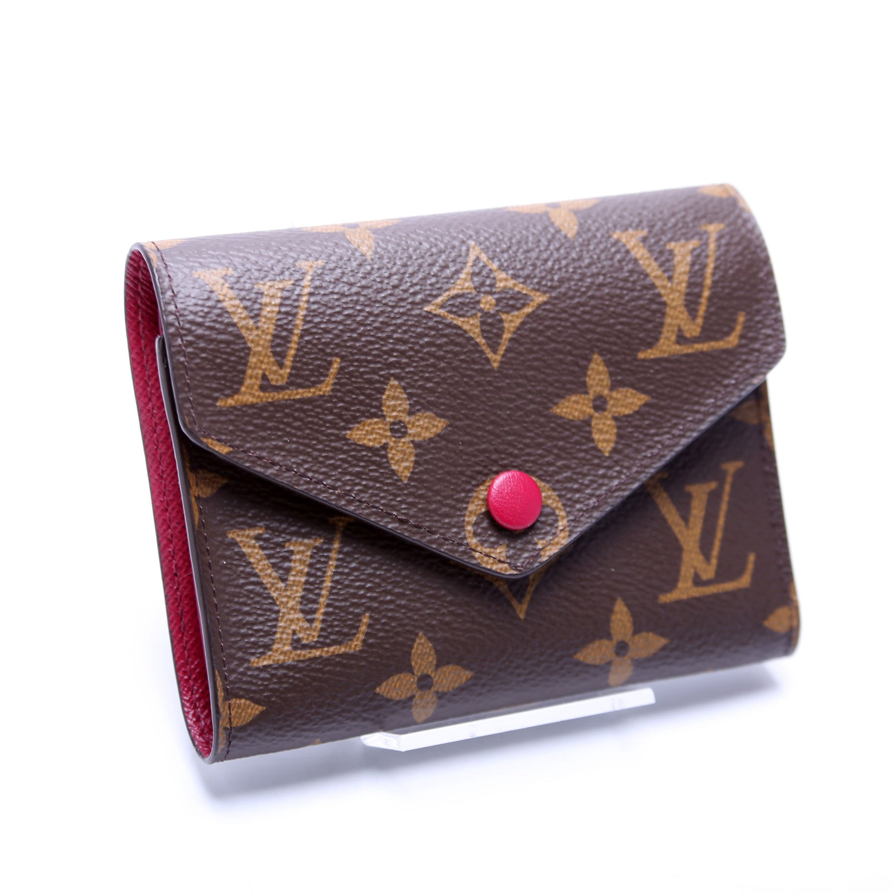 Victorine Wallet Monogram Berry