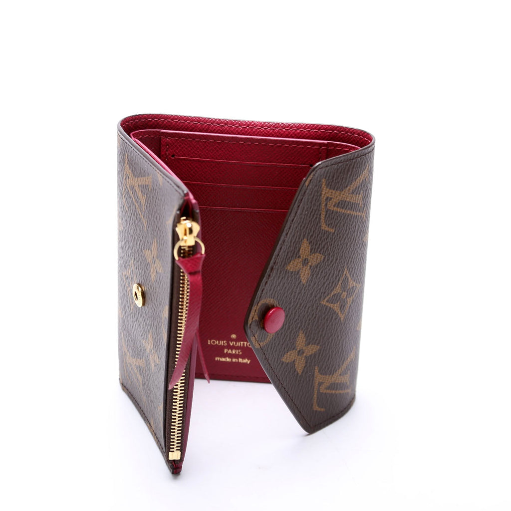 Victorine Wallet Monogram Berry