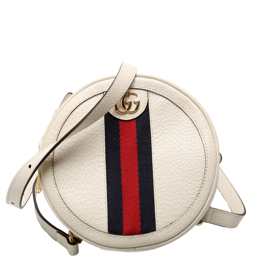 Gucci 598661 Ophidia Web Mini Round Backpack