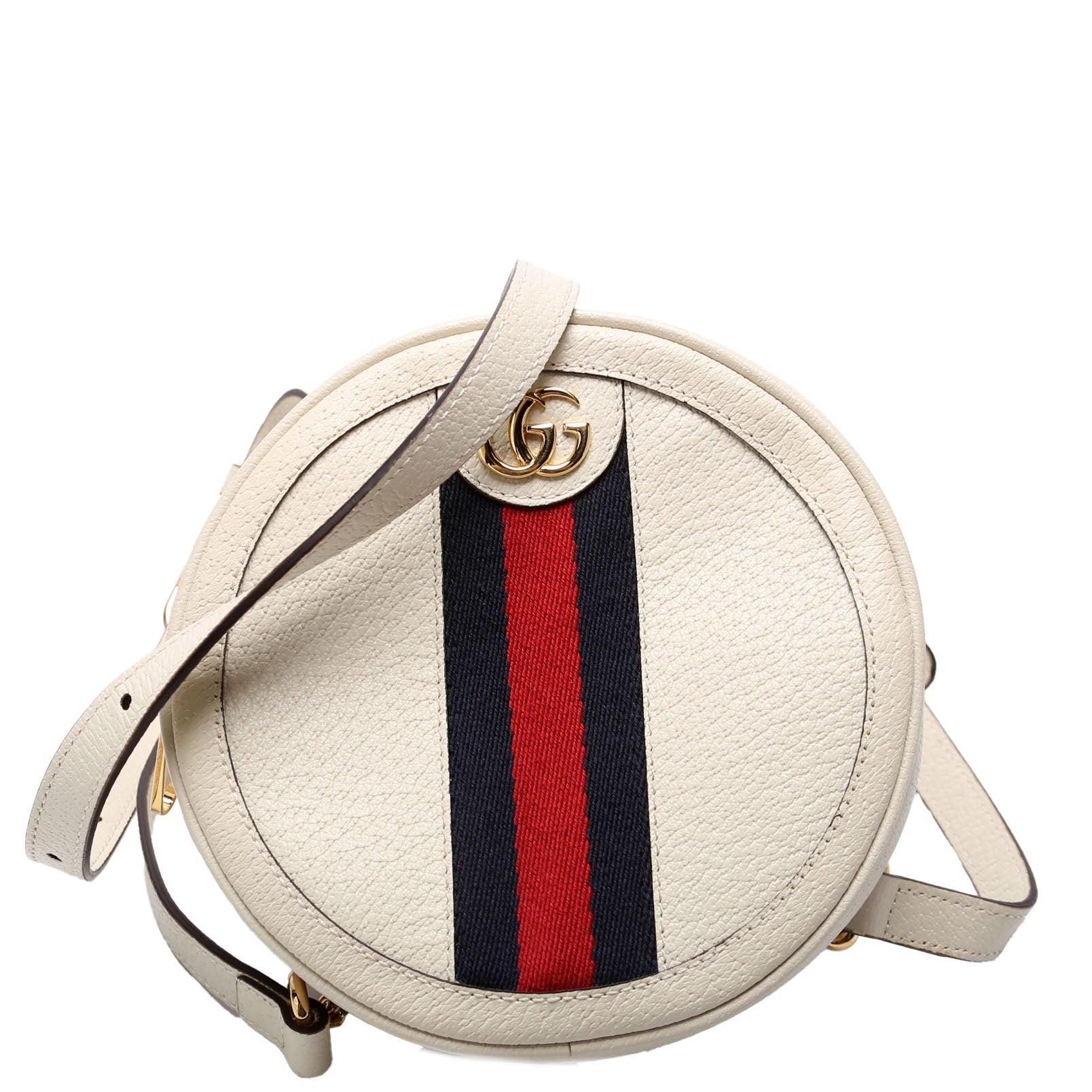 Gucci 598661 Ophidia Web Mini Round Backpack
