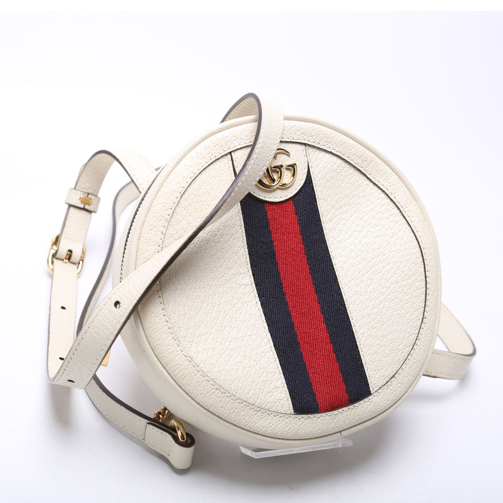 Gucci 598661 Ophidia Web Mini Round Backpack
