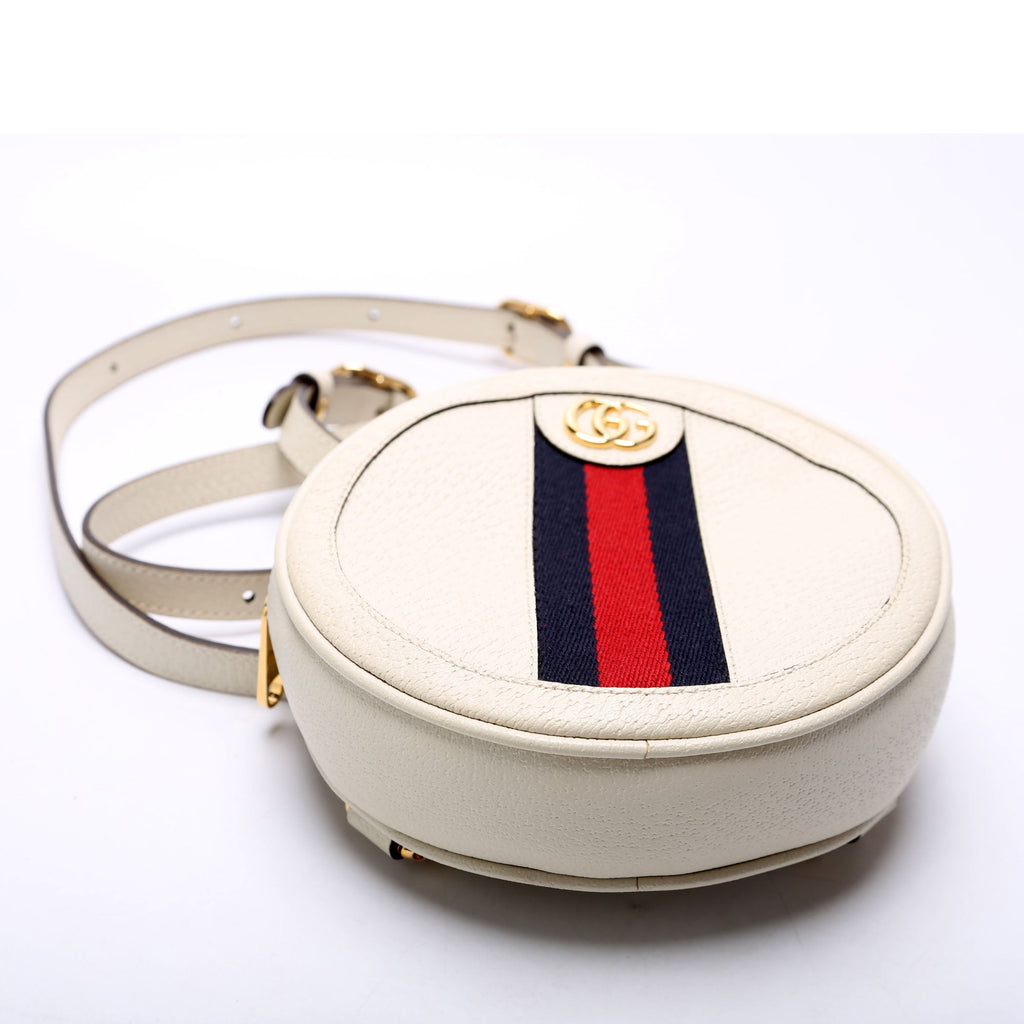 Gucci 598661 Ophidia Web Mini Round Backpack