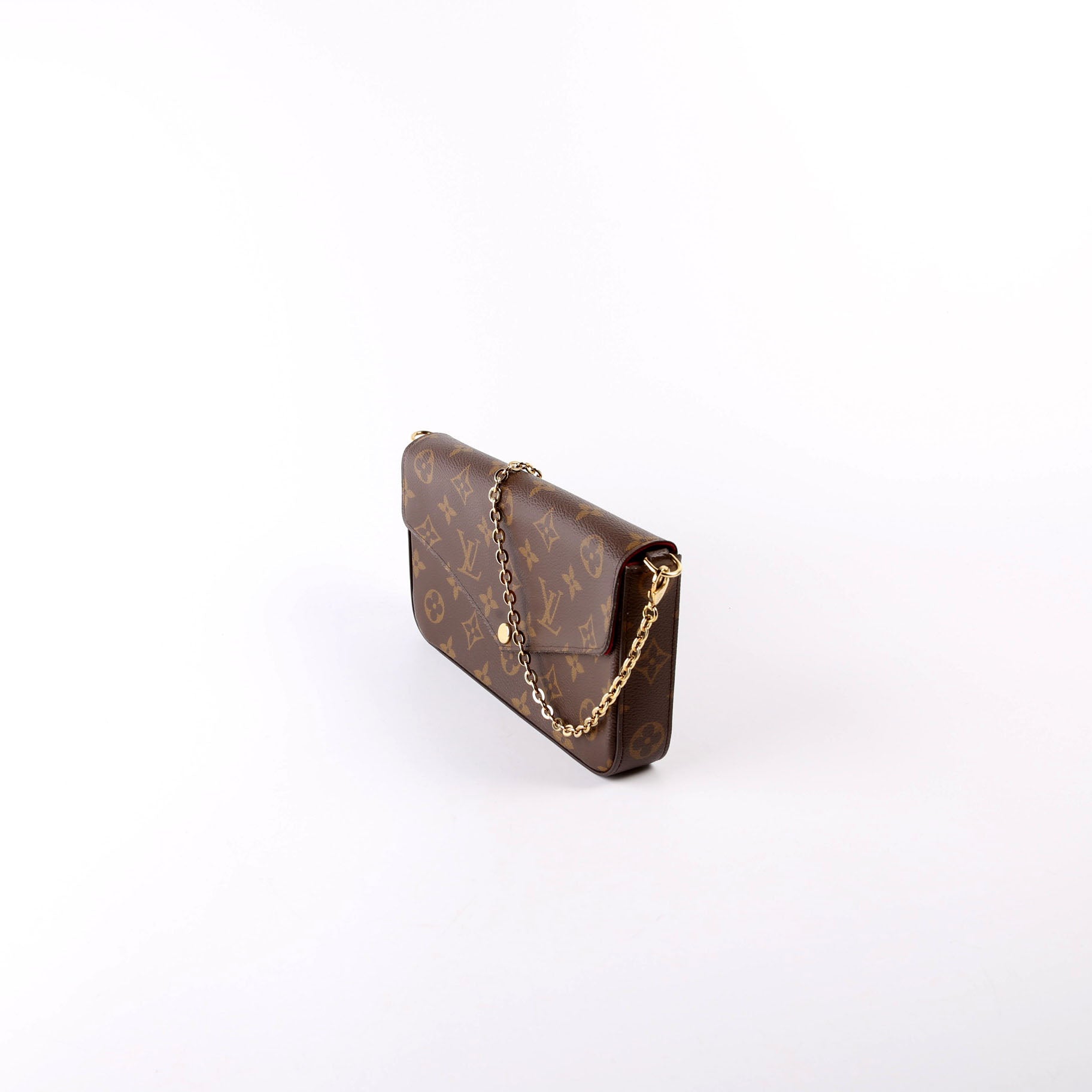 Pochette Felicie Monogram Berry