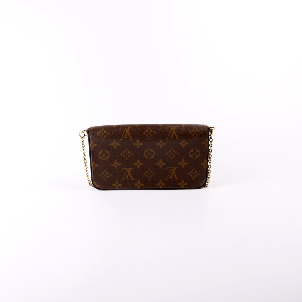 Pochette Felicie Monogram Berry