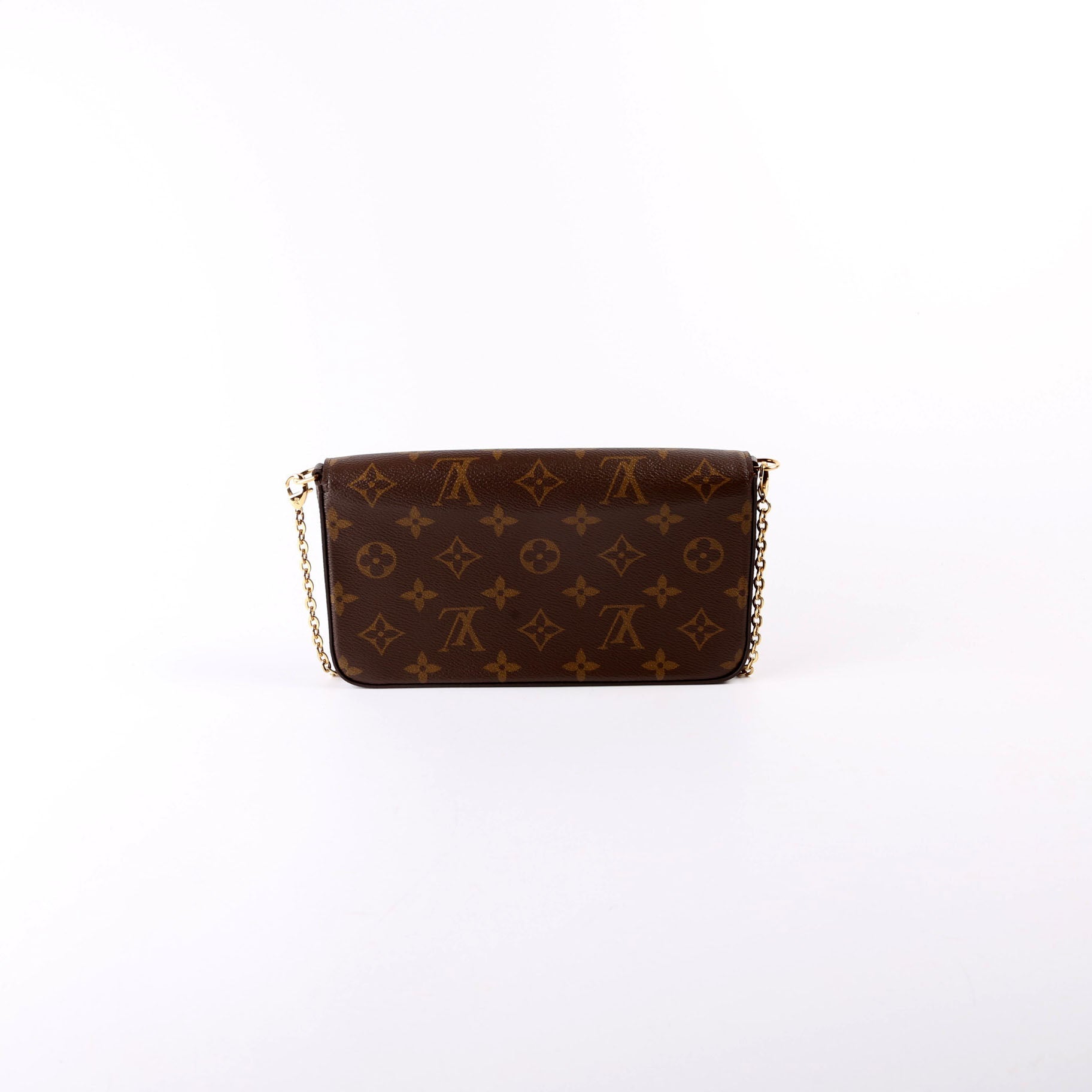 Pochette Felicie Monogram Berry