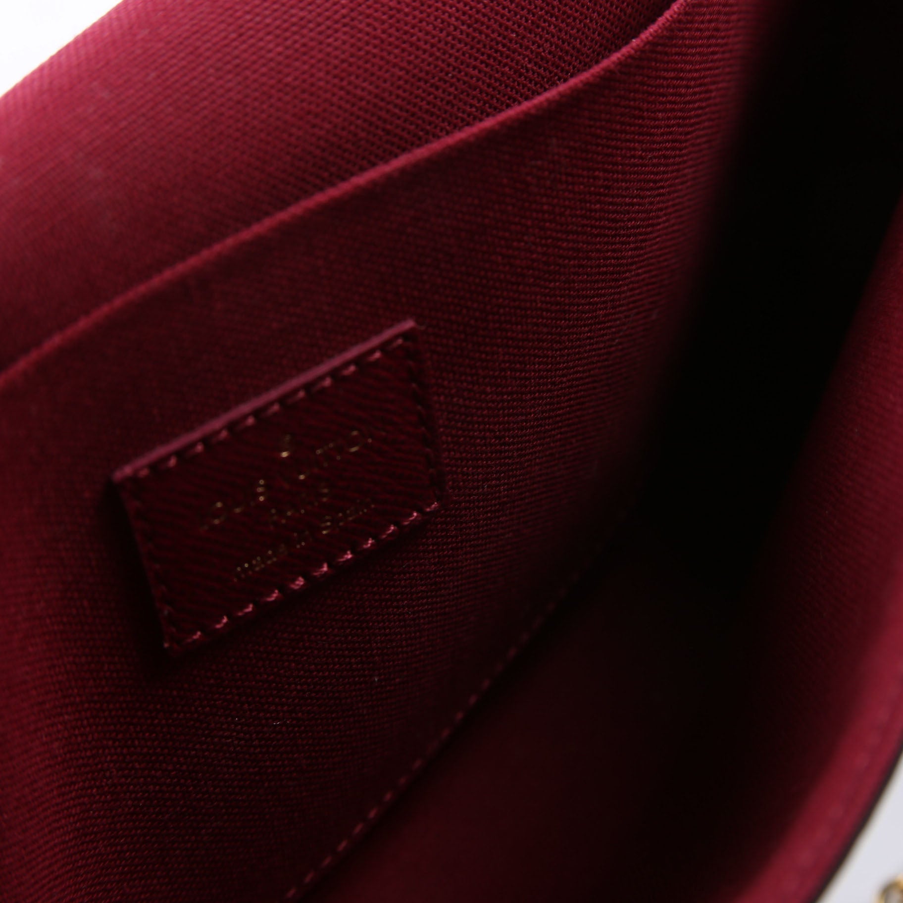 Pochette Felicie Monogram Berry
