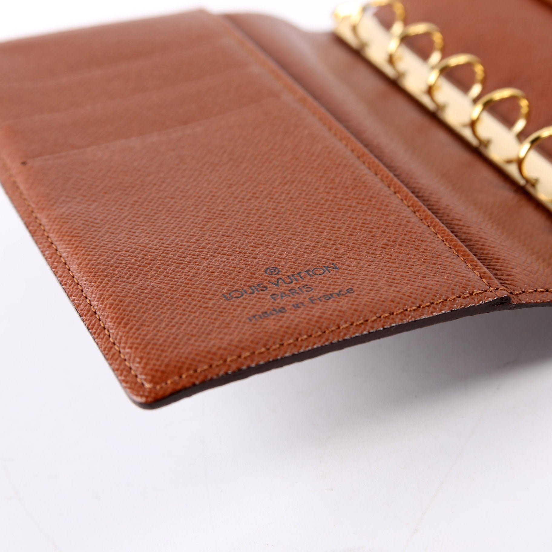 Agenda Small Ring Monogram