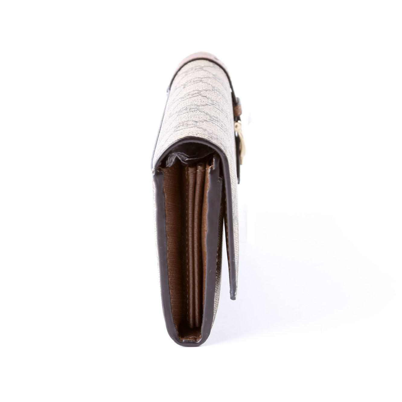 309760 GG Supreme Nice Continental Wallet Brown