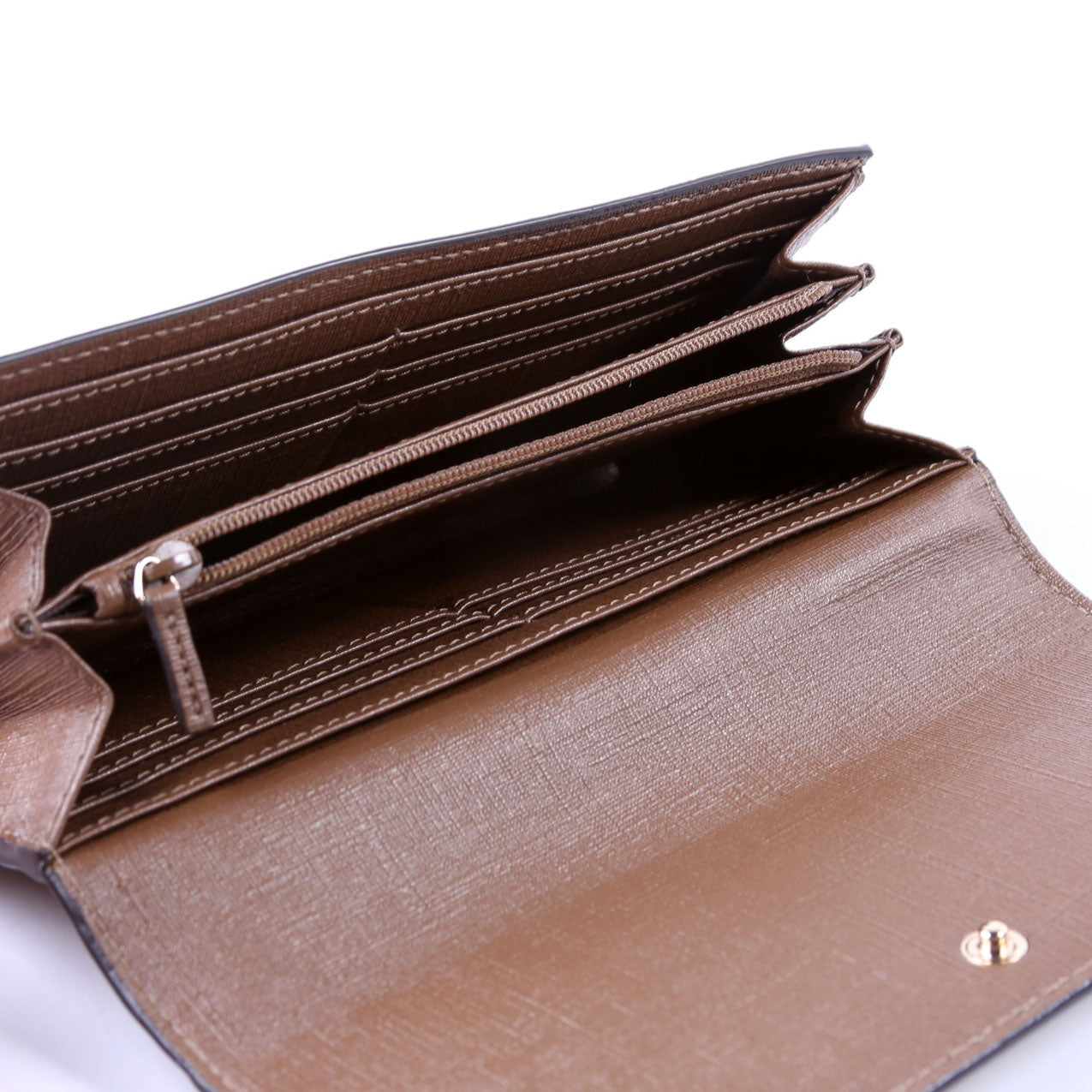 309760 GG Supreme Nice Continental Wallet Brown