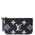 Pochette Cles NM Bicolor Empreinte Black/Cream