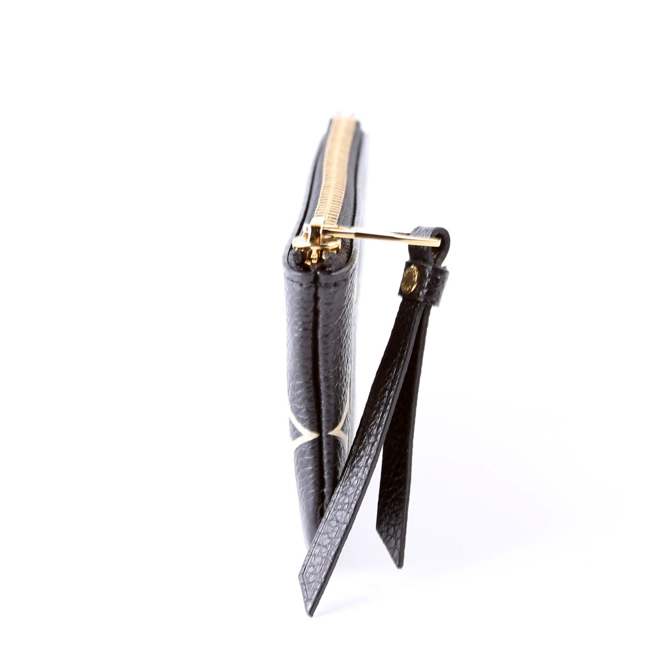 Pochette Cles NM Bicolor Empreinte Black/Cream