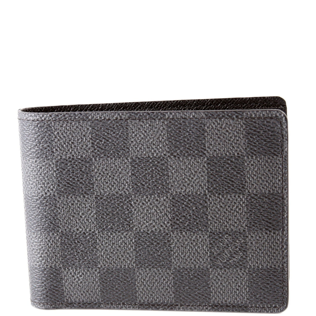Mens Multiple Wallet Damier Graphite