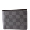 Mens Multiple Wallet Damier Graphite