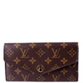 Sarah Wallet Monogram Newer