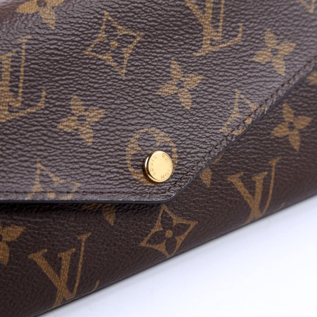 Sarah Wallet Monogram Newer
