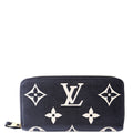 Zippy Wallet Bicolor Empreinte Black/Cream