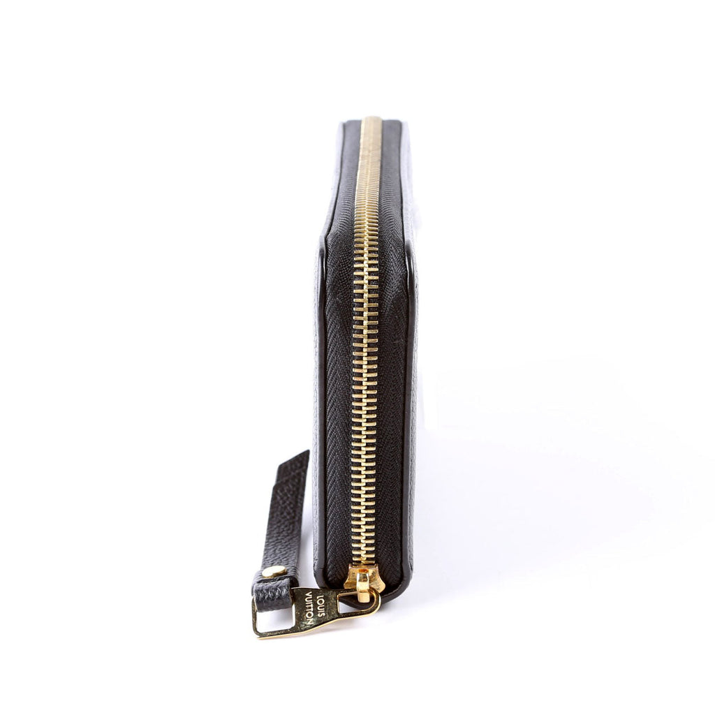 Zippy Wallet Bicolor Empreinte Black/Cream